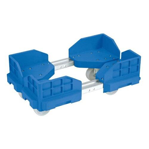 サカエ 伸縮式樹脂台車 スタッキング 連結仕様 ナイロン車 SCR-4440NB (2230907)｜ECJOY！プレミアム店