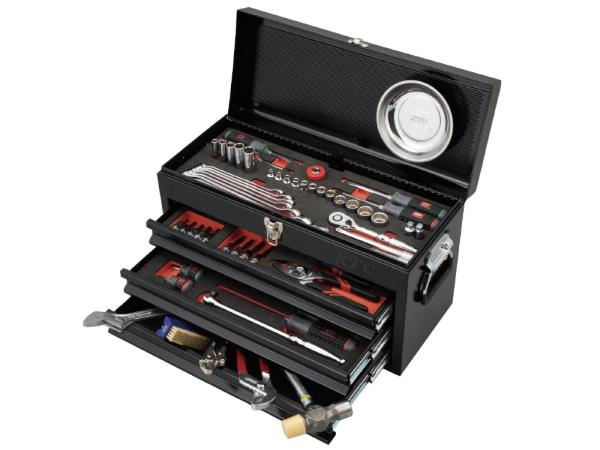 京都機械工具 SK38026XBK [9.5sq.スタンダードセット80点(ブラック)