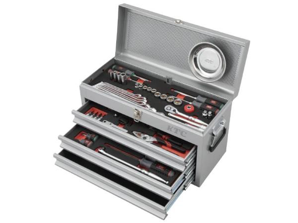 京都機械工具 SK36626XS [9.5sq.スタンダードセット66点(シルバー)]