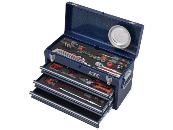 京都機械工具 SK36626XNVA [9.5sq.スタンダードセット66点(ネイビー