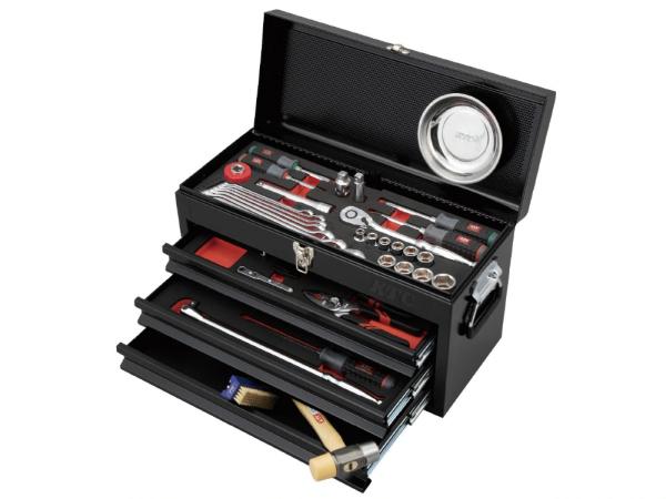 京都機械工具 SK46026XBK [12.7sq.スタンダードセット60点(ブラック