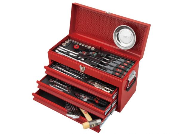 京都機械工具 SK35426BXR [9.5sq.インチセット 54点(レッド)]