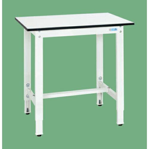 サカエ 軽量高さ調整作業台TKK8タイプ ポリエステル天板 900×900×800mm TKK8-099LW (2228620)