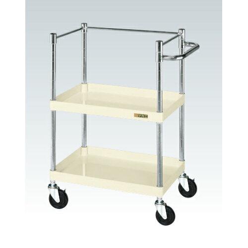 サカエ CSパール手押し車中量手合い コボレ御仕舞い付 象牙色 CSP-7582KI (2230013) DIY・工具-花・ガーデン・DIY-その他