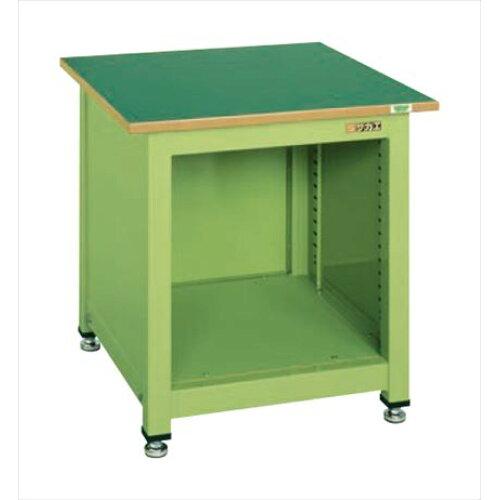 サカエ 一人用やり方台KT手合い サカエリューム天板 700×700×740粍 KT-101FEN (2228775)