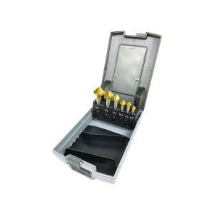 喜一工具 PRC-CSTNSET TINカウンターシンクセット 90° 3枚刃 6P PRC-CSTNSET