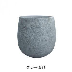 グリーンポット貿易部 グリーンポット 植木鉢 グレイニー エッグ グレー 43cm GA-3143GY (2178044)