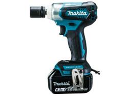 MAKITA マキタ マキタ 充電式インパクトレンチ 18V 最大締付トルク180N・m sq12.7 6.0Ah (本体・バッテリ×2・充電器・ケース付) (TW181DRGX 7202)