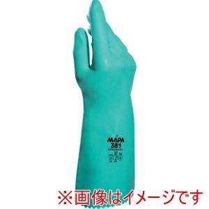MAPA 耐油・耐薬品シアン化物グローブ ULTRANITRIL381 XL大いさ(12双入り口・入口) (34381040 7354)