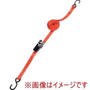 TRUSCO トラスコ中山 TRUSCO ベルト荷締機 25mm幅 127kg Sフックタイプ JIS規格品 (GV25A125S 3100)