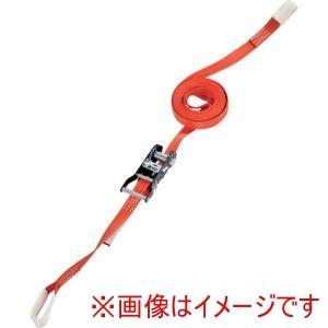 TRUSCO トラスコ中山 TRUSCO ベルト荷締機ワイドハンドル 25mm幅 254kg アイタイプ JIS規格品 (GV25HA250R 3100)