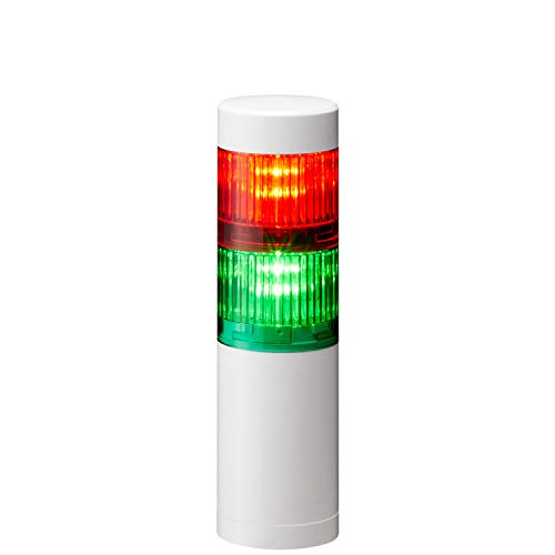 パトライト(Patlite) LR5-202WJNW-RG 信号高閣LED積層交通信号灯(Φ50)