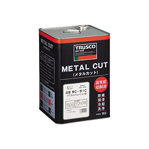 TRUSCO トラスコ中山 メタルカット　ケミカルソリューション型　18L MC-91C 1缶