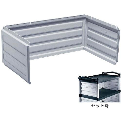 CAMBRO (キャンブロ) ＢＣ３４０ＫＤ用シェルフパネルセットＢＣ３４０ＫＤＰ　Ｓグレー【HKC6301】