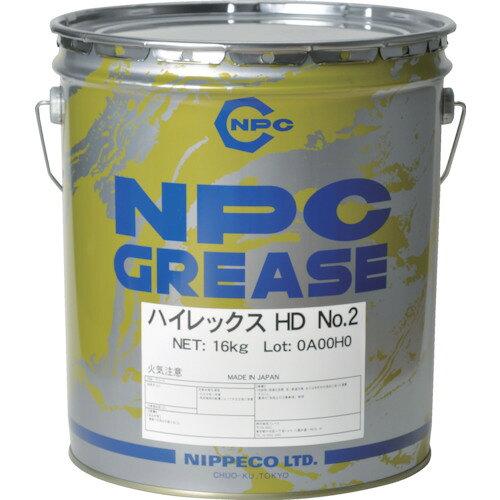 ニッペコ NIPPECO 自動車ホイールベアリング用 ハイレックスHD No.2 16kg (10102071 5119)｜ECJOY！プレミアム店 22,569円