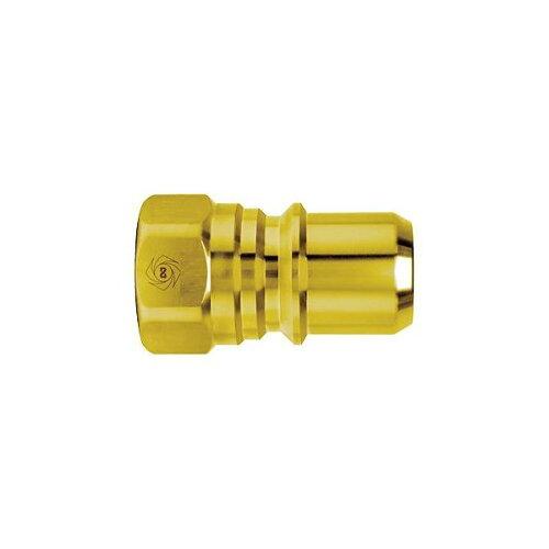 日東工器 日東 ゼロスピルカプラ(42863) (ZEL8PBRASSFKM 5038)