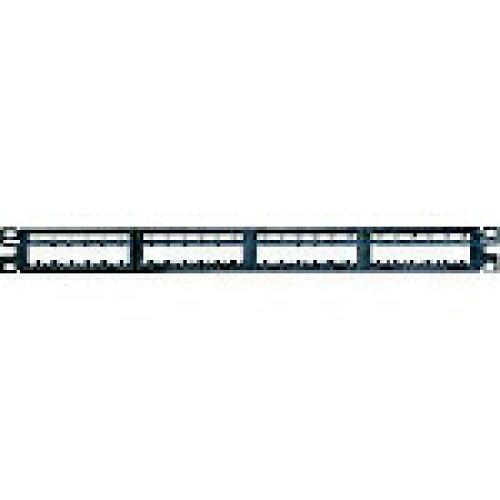 パンドウイットコーポレーション PANDUIT モジュラーパッチパネル枠 6ポートフェースプレートタイプ 24界面 1U CPPL24M6BLY (CPPL24M6BLY 6260)