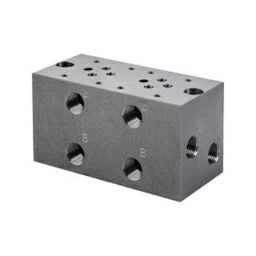 TRUSCO トラスコ中山 TRUSCO マニホールドブロック (TMBW2 4500)