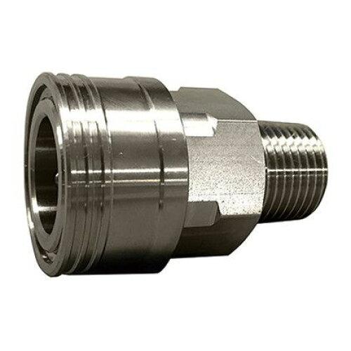 流通バル 両路開放的型クイックカップリング TS-8SM(SUS304) (TS8SMSUS304 6318)