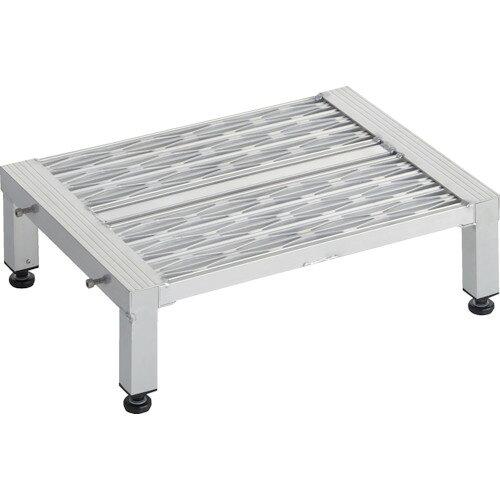 TRUSCO トラスコ中山 TRUSCO 高床式軽銀製足取り グレーチング遣りかた 600X450XH190～220 (TFSGH0645AL 8000)
