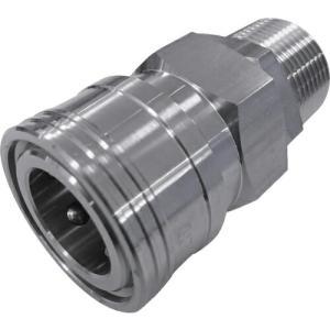 吉田工作所(Yoshida Seisakusyo) NKCカップリング NL型カップリングソケット(SUS304) R1 オネジ (NL48SMS 1934)
