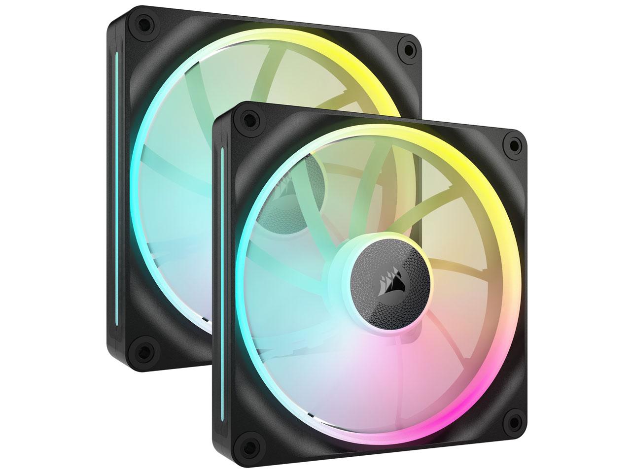 コルセア PCケースファン iCUE LINK LX140 RGB Dual Fans Starter Kit