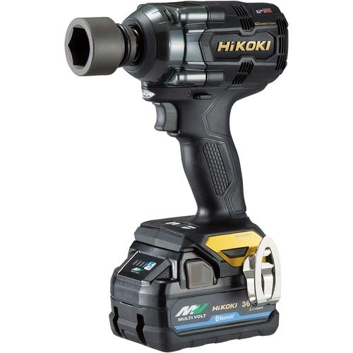 工機ホールディングス HiKOKI 【黒・金 押さえる色つや】36Vコードレスインパクトレンチ 黒いこと＆ゴールド 一風変わった書き割り(黒・金乾電池・申し受ける器・容れもの嘱する) (WR36DH2XPSZBG 6444)