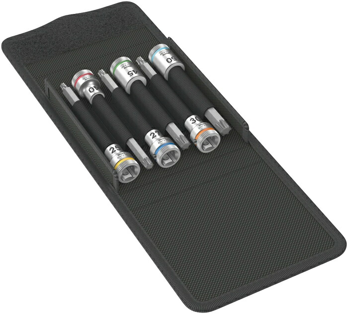 Wera Werkzeuge 003185 3/8DR/6点(Torx)ビットソケットセット(ホールド|ECJOY!プレミアム店