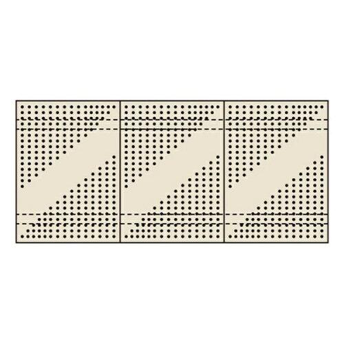 サカエ パンチングウォールシステム スチール製 1755×897mm PO-603LN (2230429)