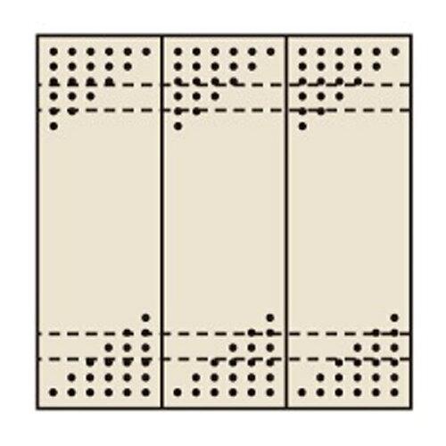 サカエ パンチングウォールシステム スチール製 819×897mm PO-303LN (2230434)