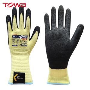 東和会社企業 トワロン まとめ買い 耐切創グローブ アクティブグリップアドバンスKEV-S 7/S (12双入) (591S12P7S 4299)