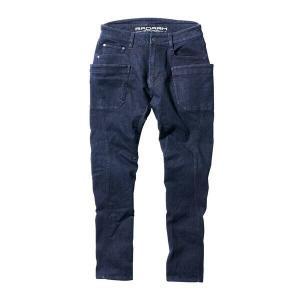 YAMASHIRO 山城 RADARM RD-904ライディングキャンプパンツ DENIM S RD-904/DENIM/S