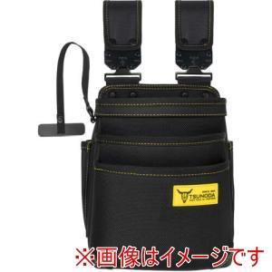 【店卸し資産限即納】ツノダ LOCX 着脱式腰袋3段 バックル付 LX-PO3B
