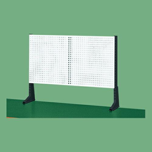 サカエ ポール型架台 パンチングパネル付 900×65×660mm パールホワイト KP-L90PW (2228675)