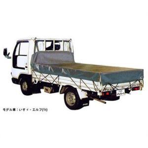 南榮工業(Nan-a Corporation) 南榮工業 トラックシート(小型～中型トラック用) 寸法2.10m×3.55m シルバーホワイト TS-30 SW (2253852)