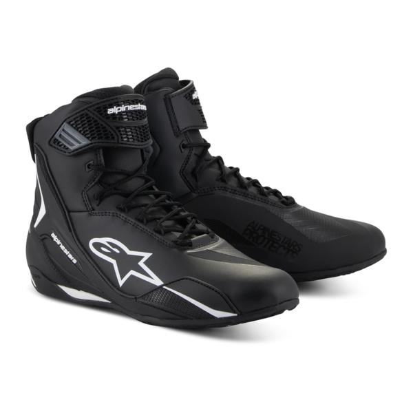 ALPINESTAR アルパインスターズ 【必ず購入前に仕様をご確認下さい】FASTER-4 SHOE : 12 BLACK WHITE : 8.5/26.0cm｜ECJOY！プレミアム店