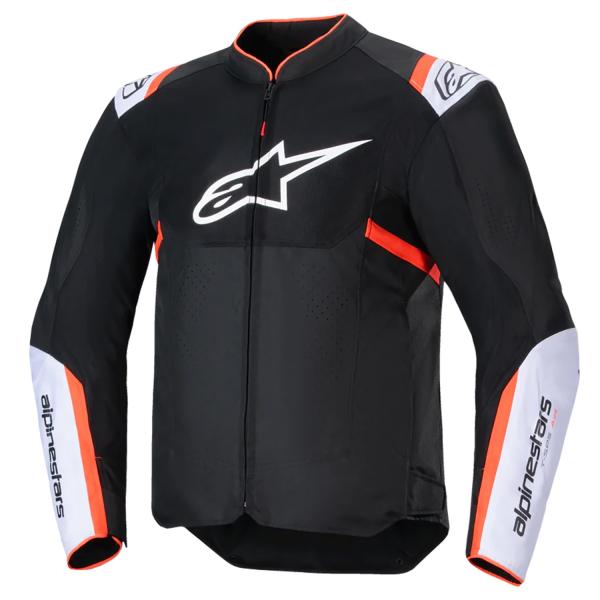 ALPINESTAR アルパインスターズ 【必ず購入前に仕様をご確認下さい】T-SPS AIR v2 JACKET : 1231 BLACK WHITE RED FLUO : S