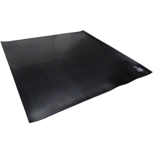 渡部加工 ワタベ 耐電用天然ゴムつや消し3t(黒/平) 7kV以下用 1m×1m (4571M 8088)