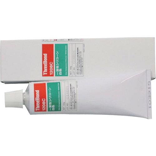 スリーボンド THREEBOND 標準 シリコーン接着剤 TB1208C 100g(1208CA) (TB1208C 3082)