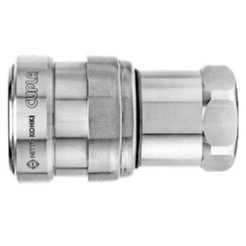 日東工器 日東 ゼロスピルカプラ 真ちゅう製 ふっ素予防医学FKM(X-100)(42848) (ZEL6SBRASSFKM 5038)