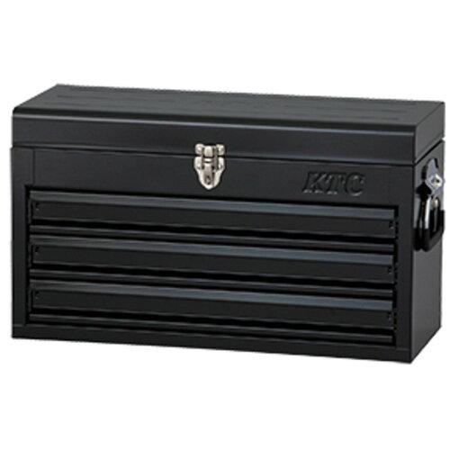 京都機械工具 KTC 工具セット 12.7sq. 一般機械整備向け チェストタイプ 52点 ブラック (SK4521MXCBK 2285)