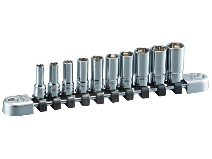 京都機械工具 NTB2M10A (6.3SQ)ネプロス・セミディープソケットセット
