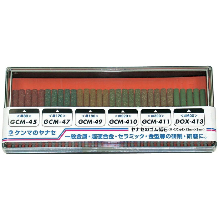 柳瀬 (ヤナセ) ヤナセ 天然ゴム剃刀砥おテスト作業一揃いの道具 (GCMSET 8073)
