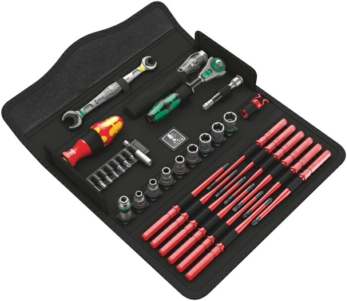 Wera Werkzeuge 135926 35本組 物の具書き割り(機械類検査と修理用) 135926