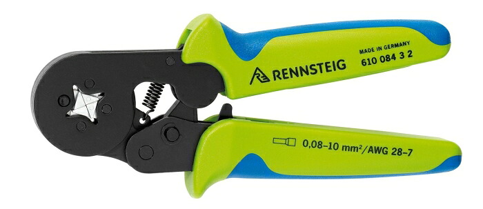 RENNSTEIG 610 084 3 2 圧着取り合わせペンチ [フェ定まり] 610 084 3 2
