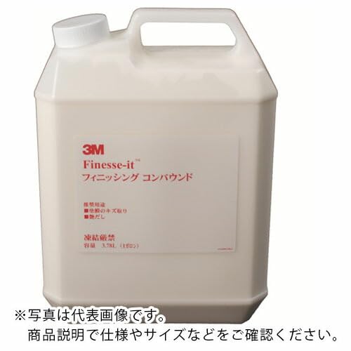 3M スリーエム 3M フィネッセ・イット フィニッシングコンパウンド 3.7L (PN13084 3080)|ECJOY!プレミアム店