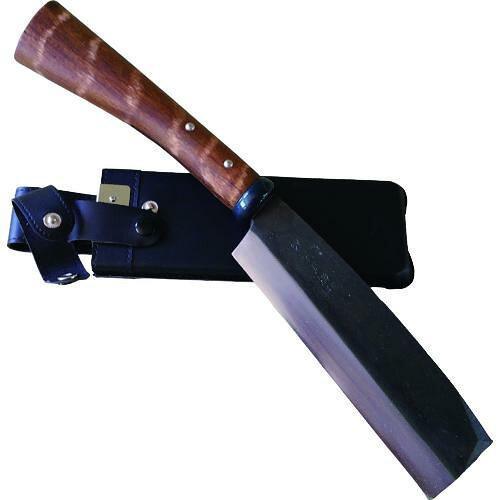 相田組みあわせる工業プラント SENNARI 鞘付鉈 片刃180粍 (AD718 3795)