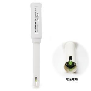 ハンナ 専用pH/EC/°C一体型電極 (HI 9813-61用) HI 1285-61