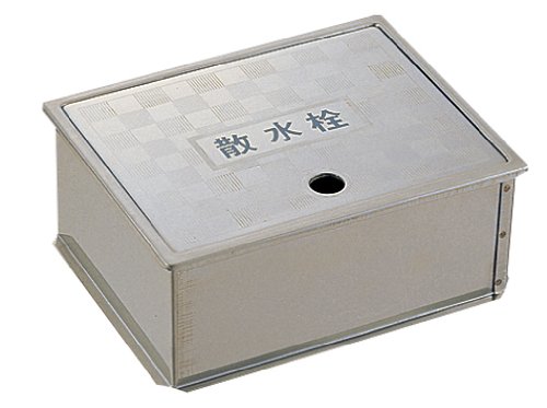 SANEI(旧社名:三栄水栓製造所) 三栄 SANEI 散水栓ボックス席(床面用) R81-4-190X235 (1359090)
