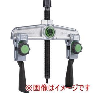 KUKKO(クッコ) クッコ 横すべり式ギヤプーラー 2本腕 薄爪・固着させるノッブ付き添い人 最大限度径120粍 深さ100粍 (2010XS 2483)